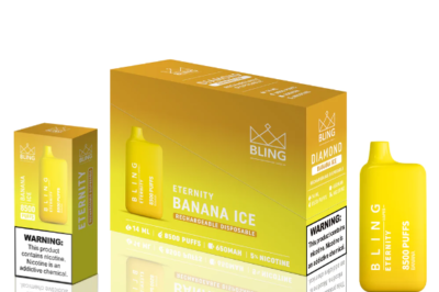 Bling Diamond Banana Vape E-Liquid Review