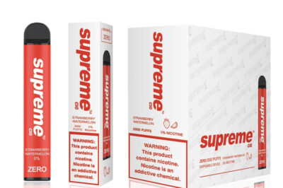 All About Supreme Zero Disposable Vape