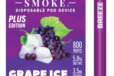 The Grape Escape: Breeze Plus 800 Puffs Device Takes Vaping to New Heights