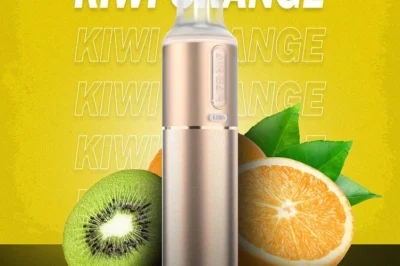 Juicy Fusion: Air Bar Lux Plus 2000 Puffs Kiwi Orange Device Spotlight
