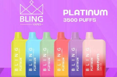 Experience Flavorful Vaping: Introducing the Bling Platinum 3500 Puffs Device