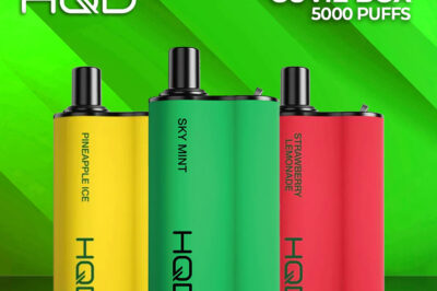 Experience the Future of Vaping: HQD Cuvie Box Disposable Vape 5000 Puffs